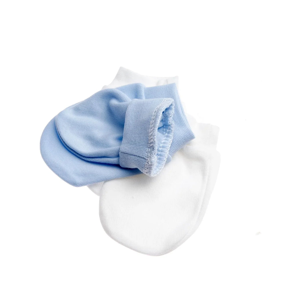 HelloBaby Baby Rib Gloves Interlock 2 pcs - Multicolour