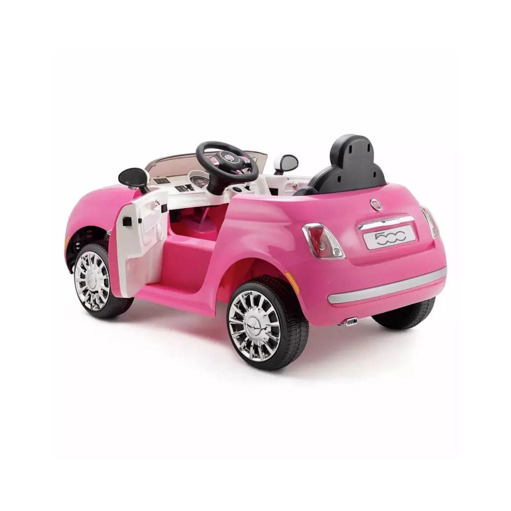 Xootz Fiat 500 12V Electric Ride On - Pink