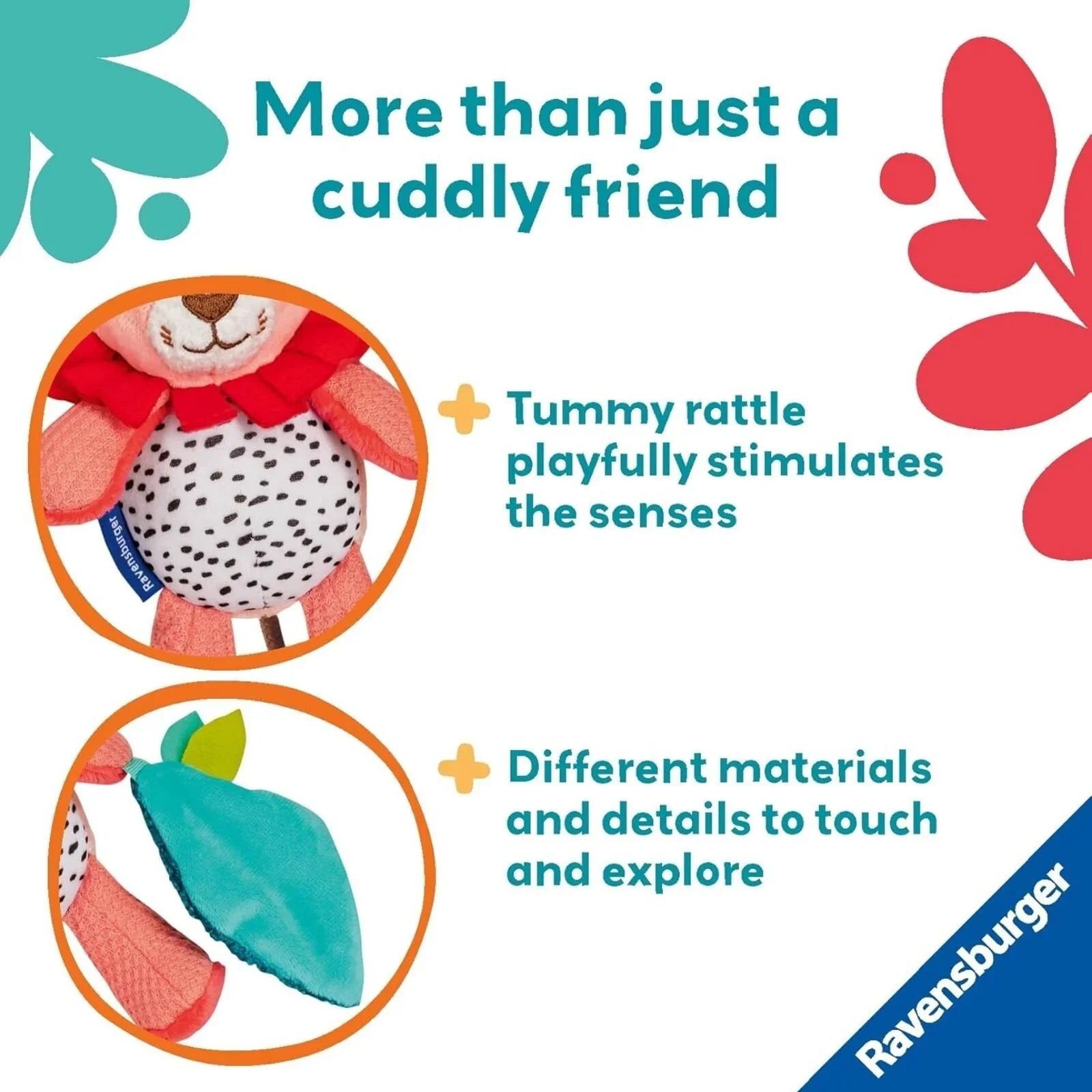 Play+ Shake & Rattle Lion