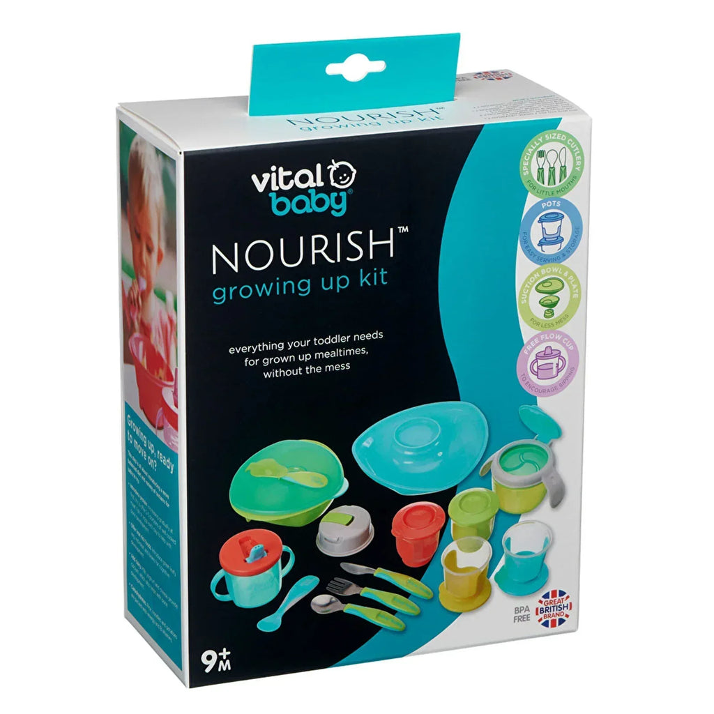 Vital Baby Nourish Growing Up Kit 9+ months - Pop - Bobobiy