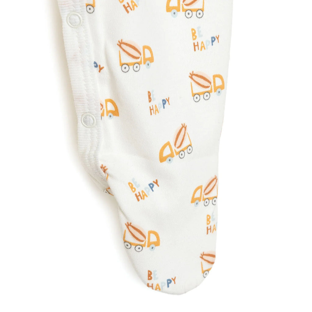 HelloBaby Boy Newborn Set 4 pcs - Dark Orange