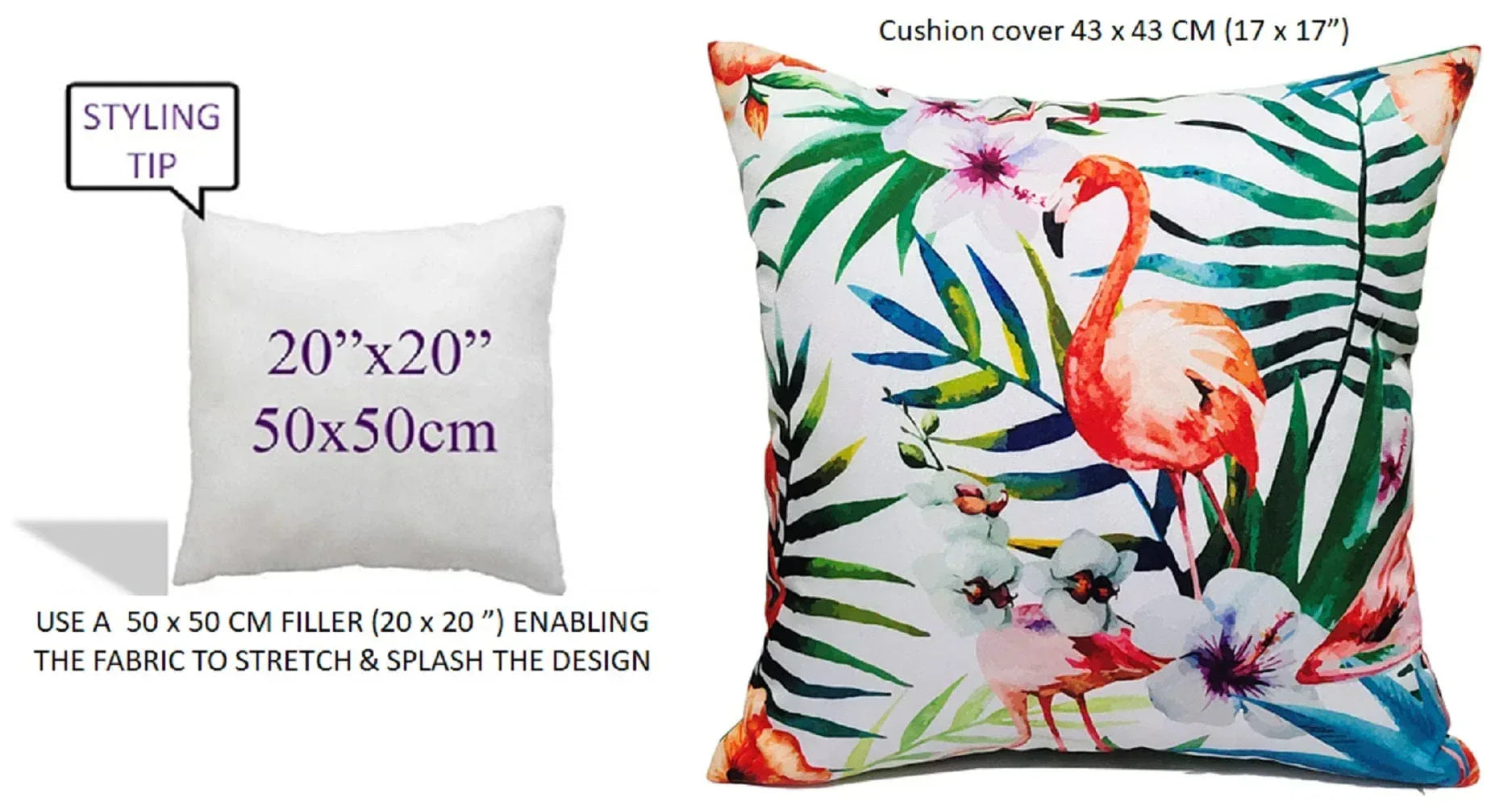 flamingo-pattern-waterproof-outdoor-indoor-cushions-hollowfibre-filled-weather-resistant-decorative-patio-garden-cushions-by-olivia-rocco-flamingo-43-x-43-cm-cushions-873226209 - Bobobiy