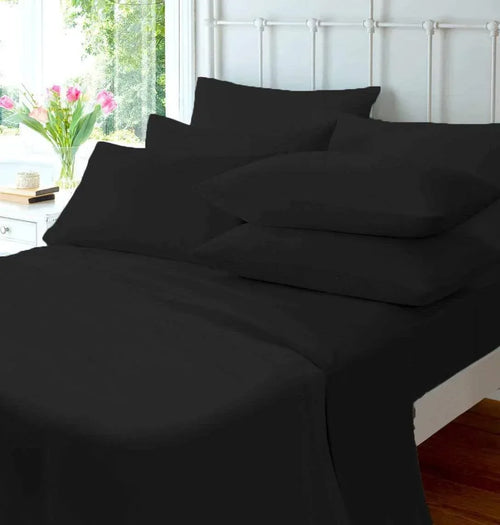 flannelette-super-soft-brushed-cotton-duvet-set-luxuriously-warm-elegant-design-in-single-double-king-super-king-by-olivia-rocco-pillowcases-black-duvet-cover-386942105 - Bobobiy