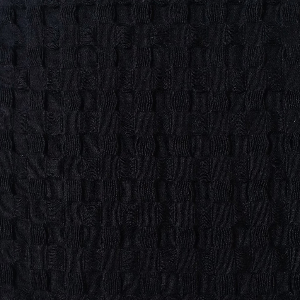 Florian Checked Throw Blanket Black Bedspread for Sofas Armchairs Sofa Settee Couch Beds & Couches