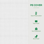 PE cover greenhouse mesh sheet with protective material features