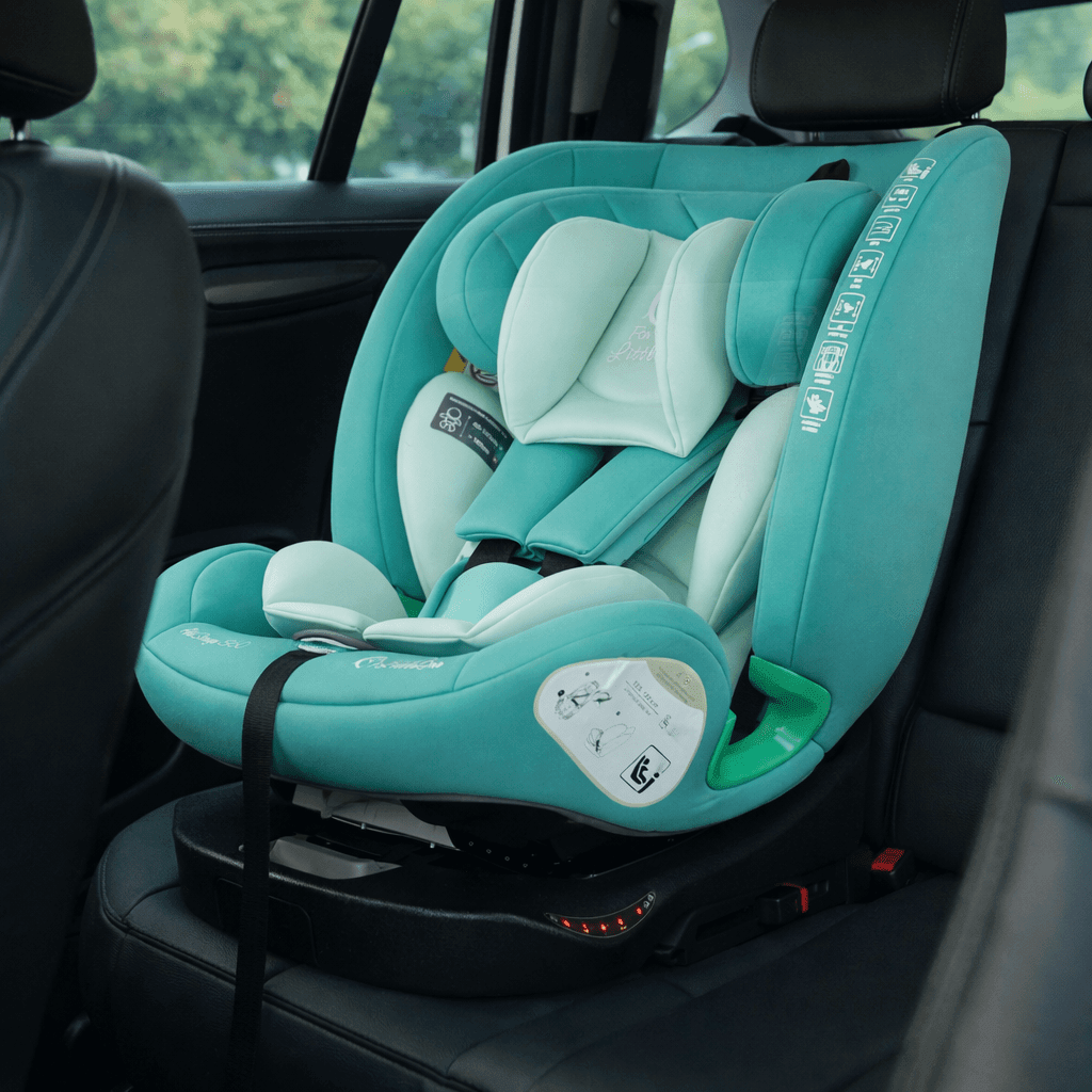 For Your Little One AllStage 360 0/1/2/3 ISOFIX I-Size Car Seat - Sage Teal (Birth-12 Years)