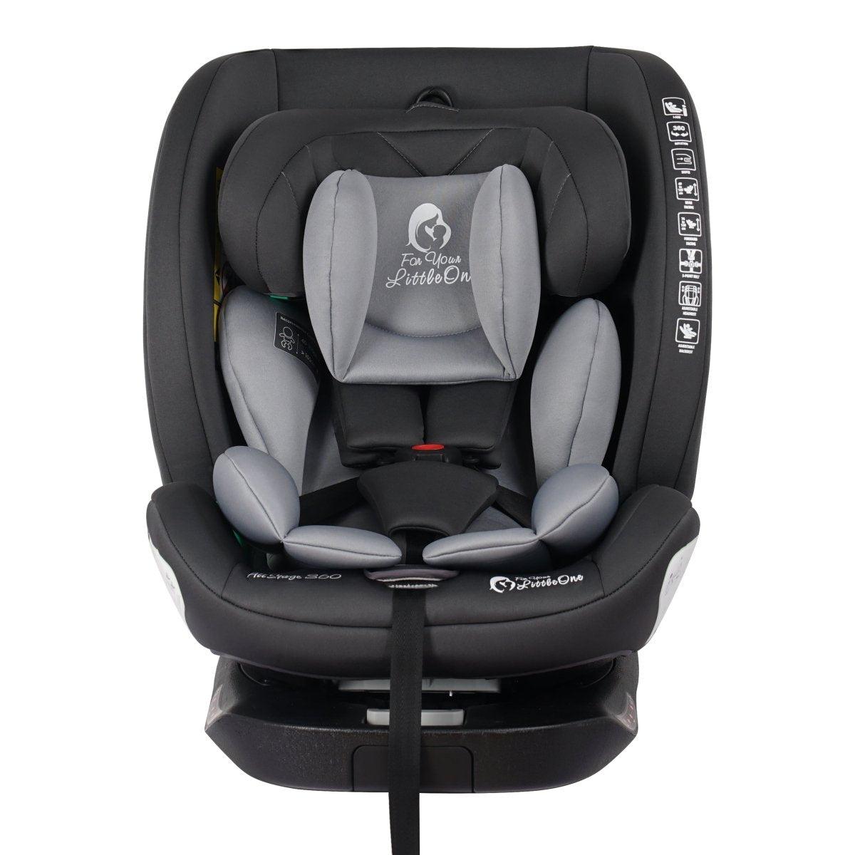 For Your Little One AllStage 360 0/1/2/3 ISOFIX I-Size Car Seat - Slate Mist (Birth-12 Years)