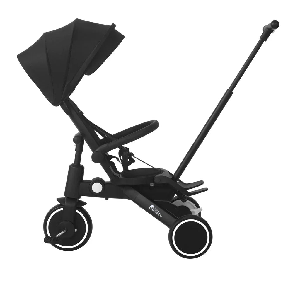 foryourlittleone-xplor-foldable-trike-jet-black-2025-267822 - Bobobiy