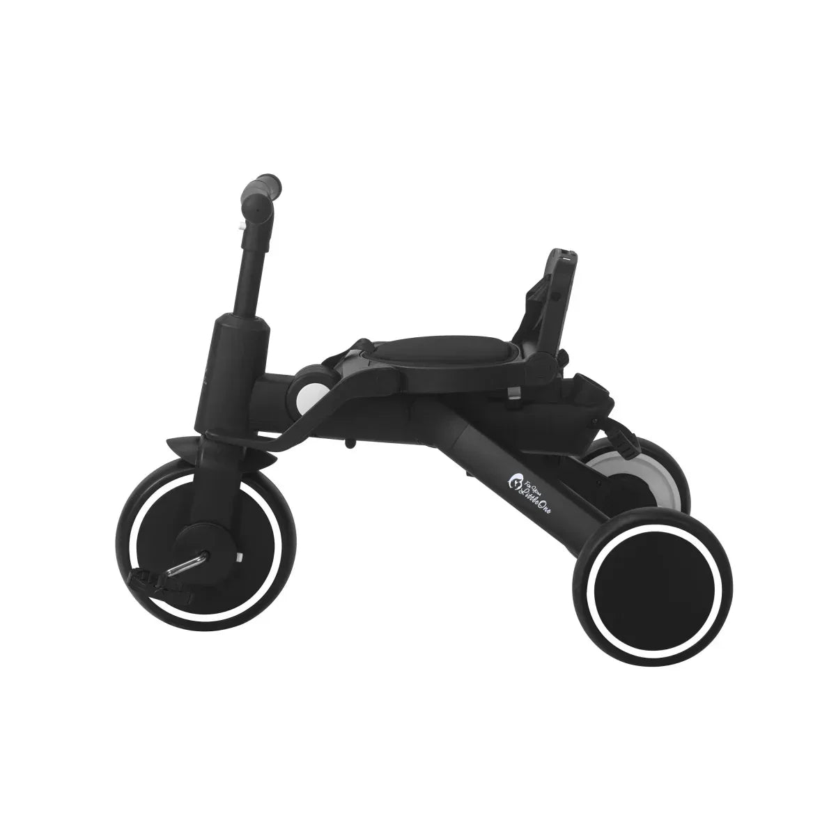 foryourlittleone-xplor-foldable-trike-jet-black-2025-373124 - Bobobiy