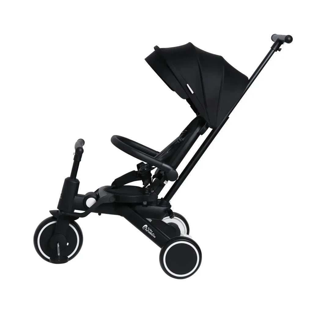 foryourlittleone-xplor-foldable-trike-jet-black-2025-466348 - Bobobiy