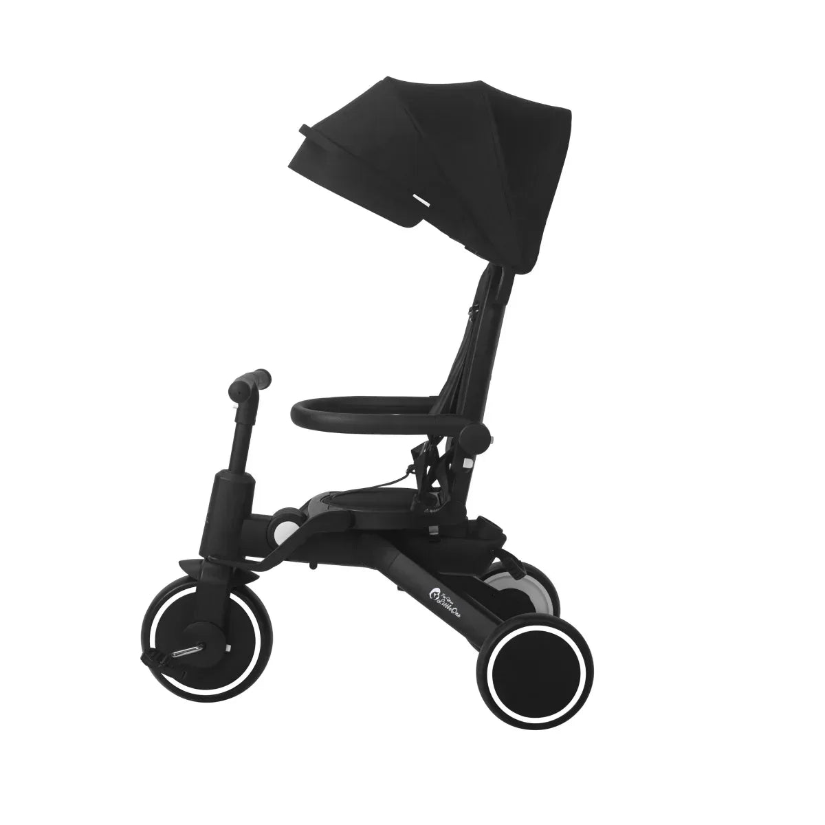 foryourlittleone-xplor-foldable-trike-jet-black-2025-526391 - Bobobiy