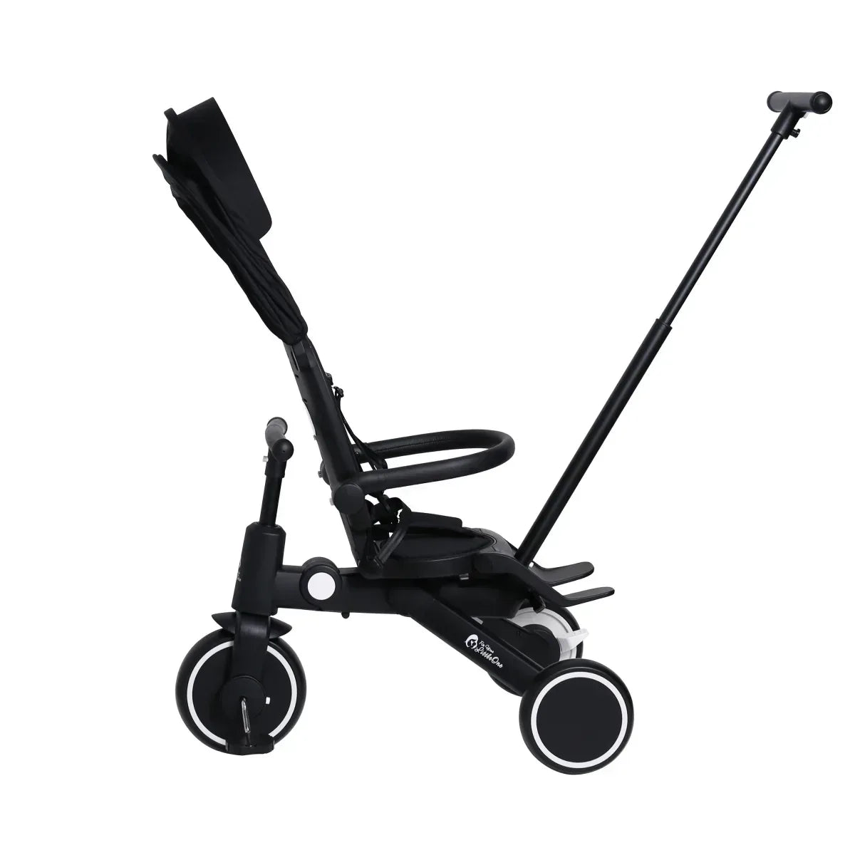 foryourlittleone-xplor-foldable-trike-jet-black-2025-538258 - Bobobiy