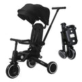 foryourlittleone-xplor-foldable-trike-jet-black-2025-577204 - Bobobiy