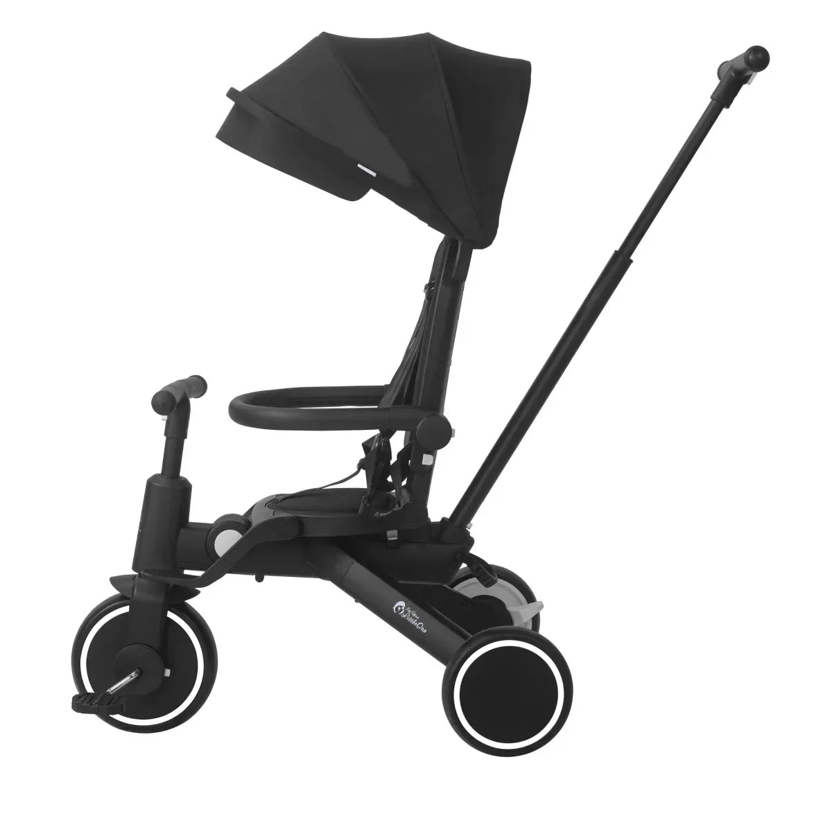 foryourlittleone-xplor-foldable-trike-jet-black-2025-625226 - Bobobiy