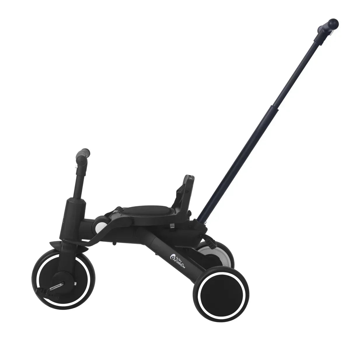 foryourlittleone-xplor-foldable-trike-jet-black-2025-820377 - Bobobiy