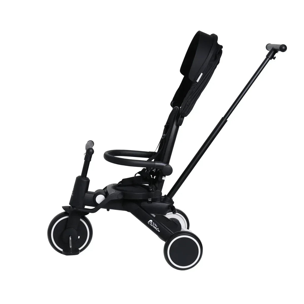 foryourlittleone-xplor-foldable-trike-jet-black-2025-882026 - Bobobiy