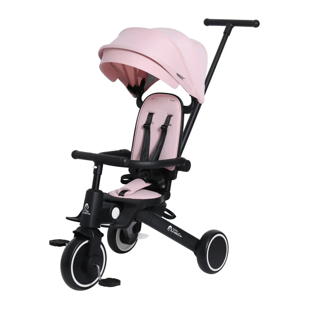 foryourlittleone-xplor-foldable-trike-pastel-pink-2025-533828 - Bobobiy