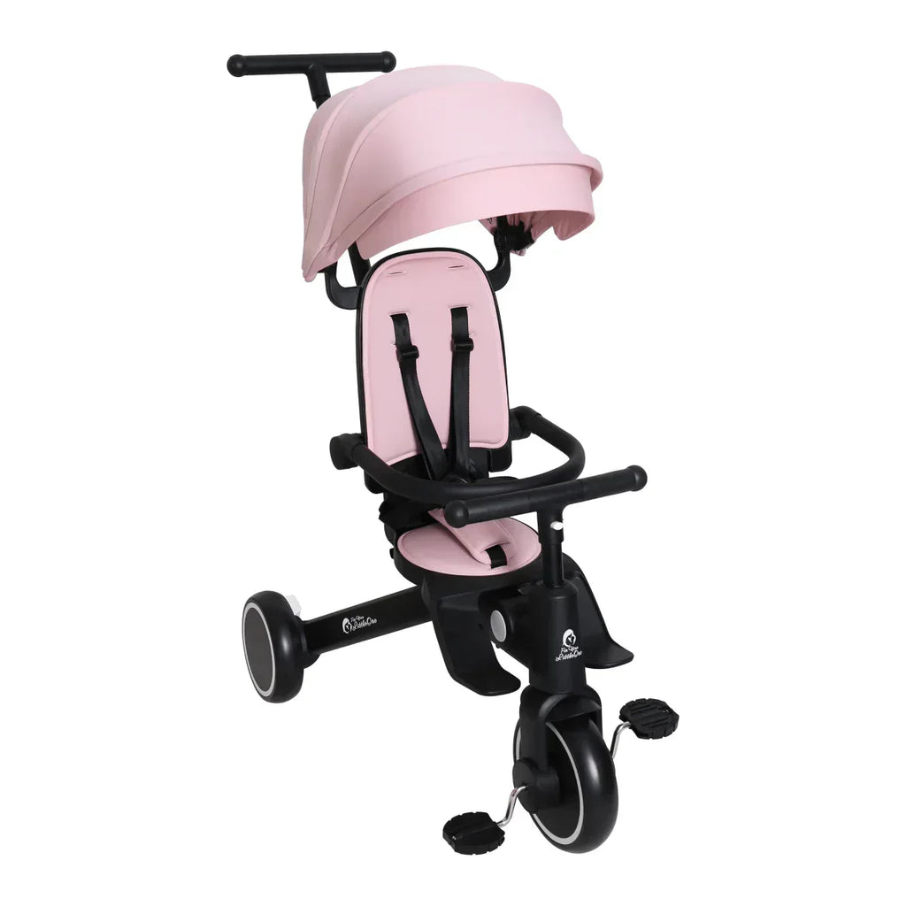 foryourlittleone-xplor-foldable-trike-pastel-pink-2025-657700 - Bobobiy