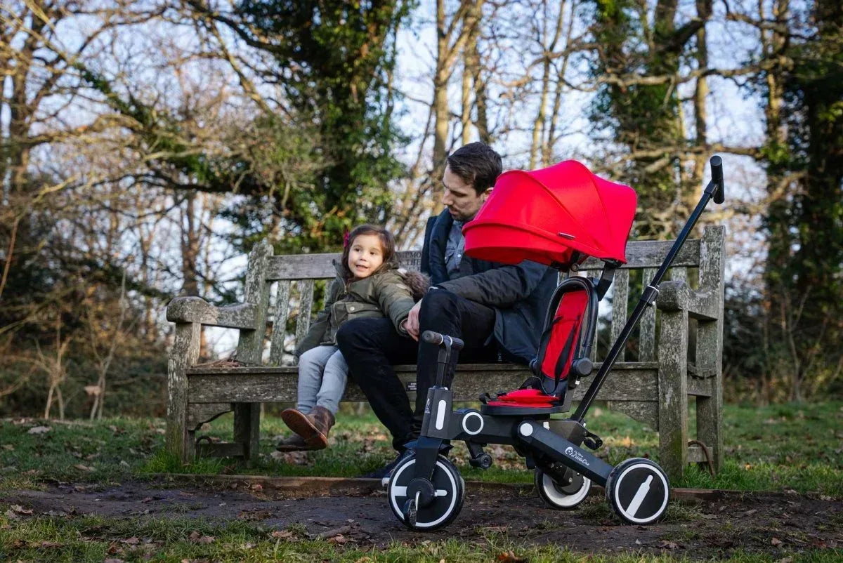 foryourlittleone-xplor-foldable-trike-pastel-pink-2025-883647 - Bobobiy