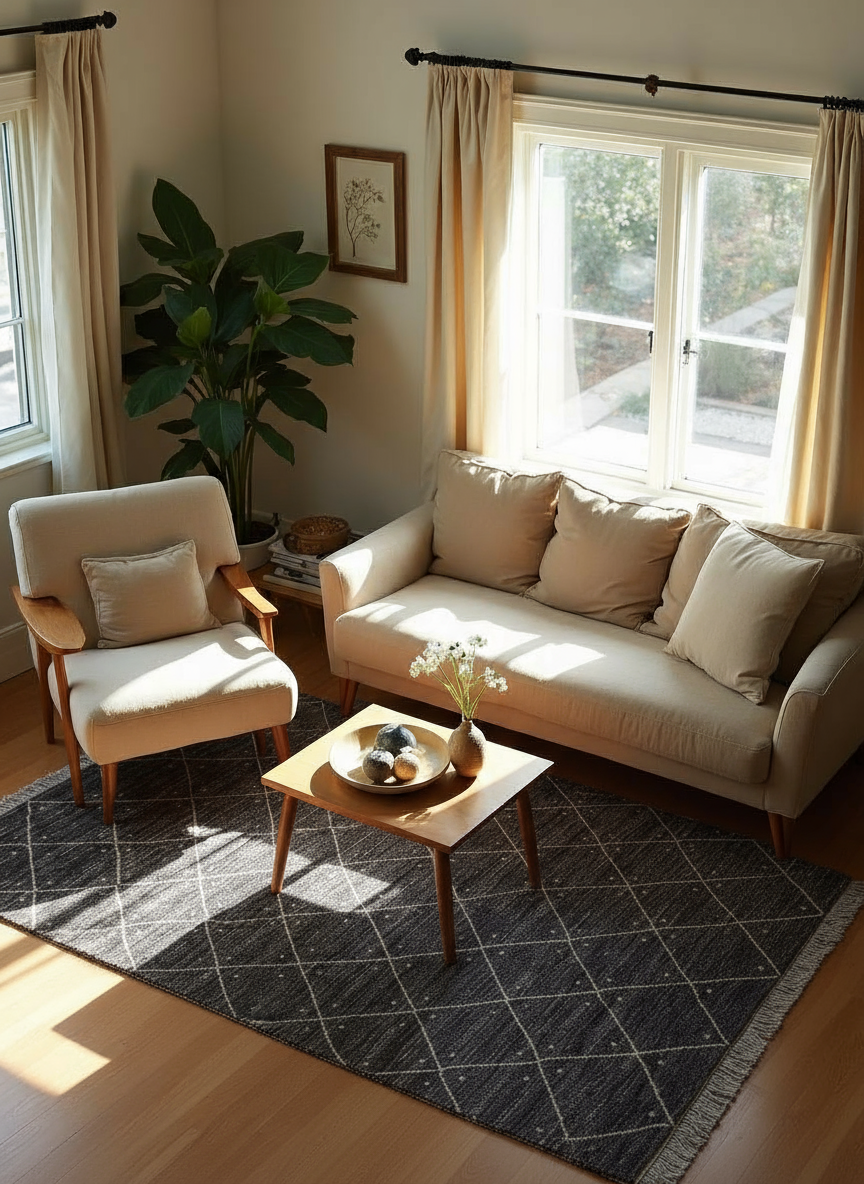 Amara Hand Knotted Rug - 272 x 156 cm - Handmade