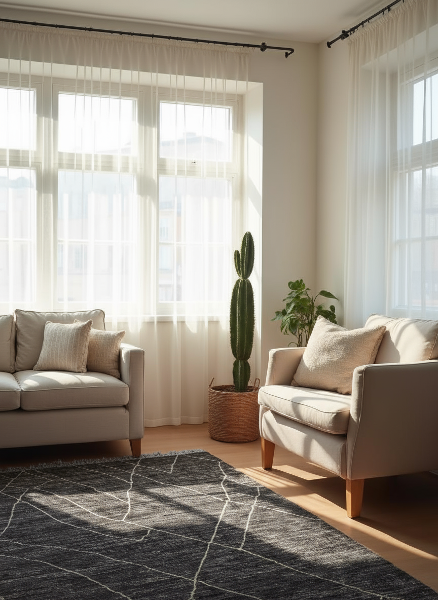 Essaouira Hand Knotted Rug - 275 x 189 cm - Handmade