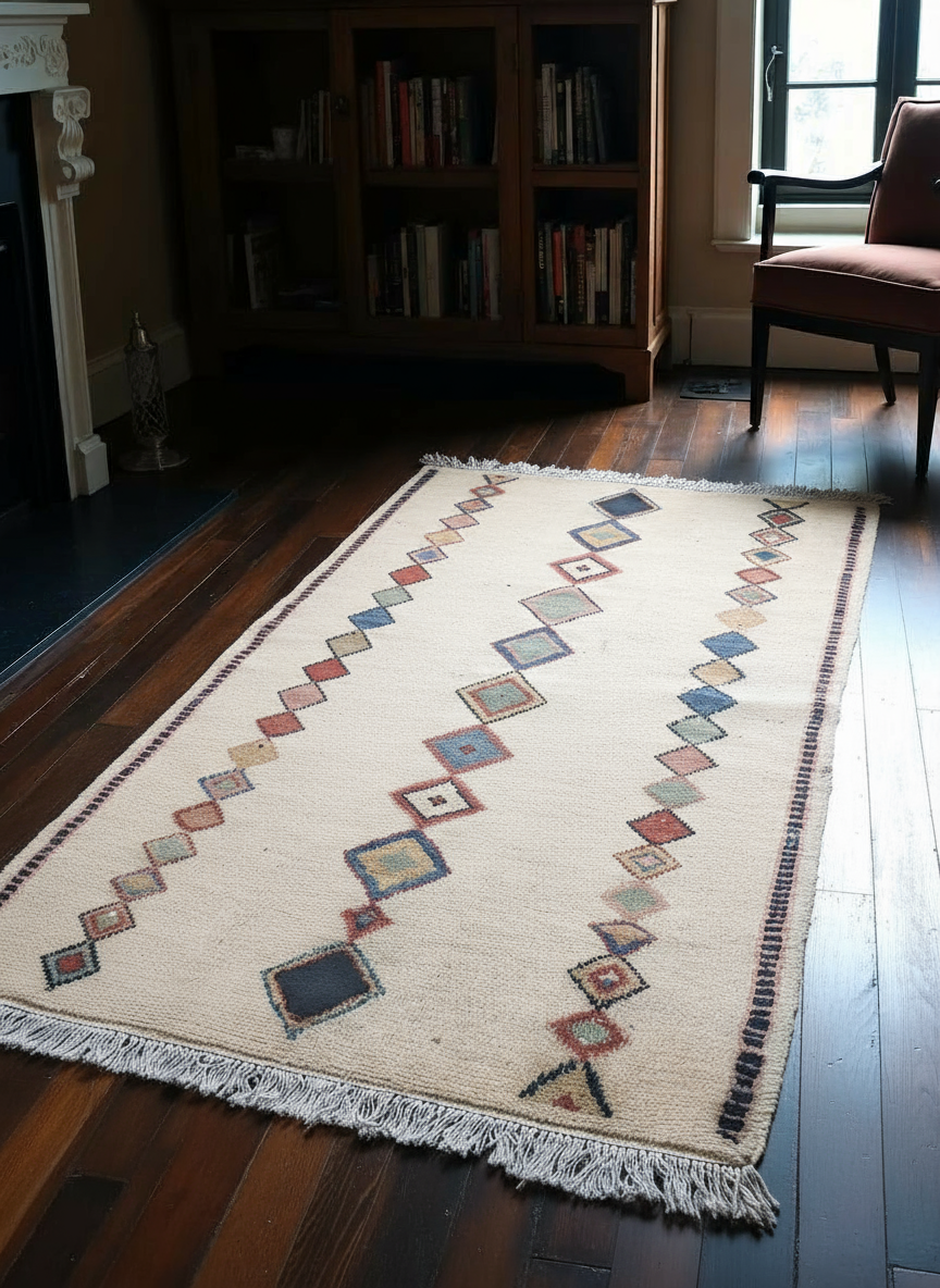 Taznakht Hand Knotted Rug - 156 x 95 cm - Handmade