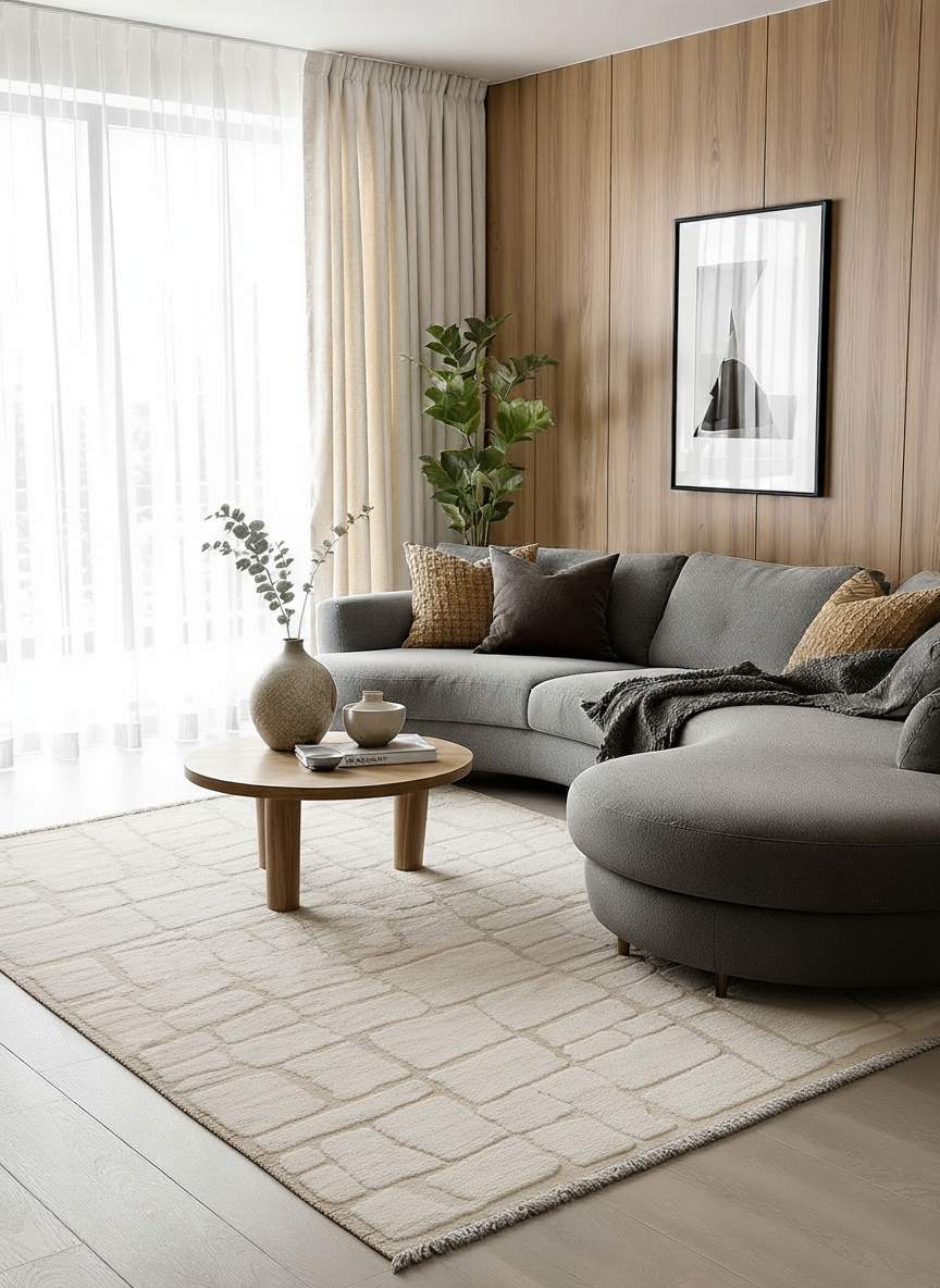 Modishic Hand Knotted Rug - 314 x 257 cm - Handmade