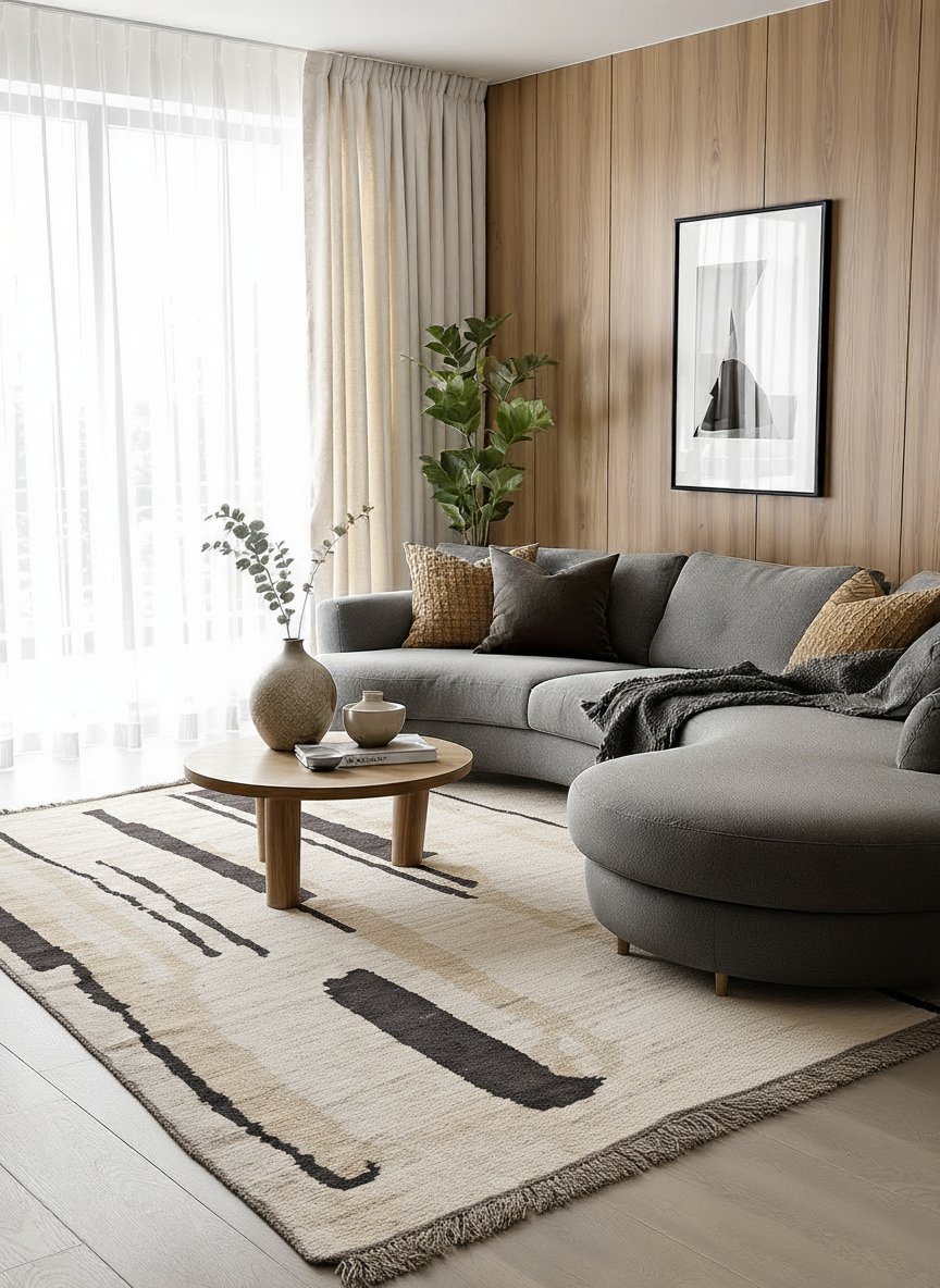 Jynx Hand Knotted Rug - 302 x 244 cm - Handmade