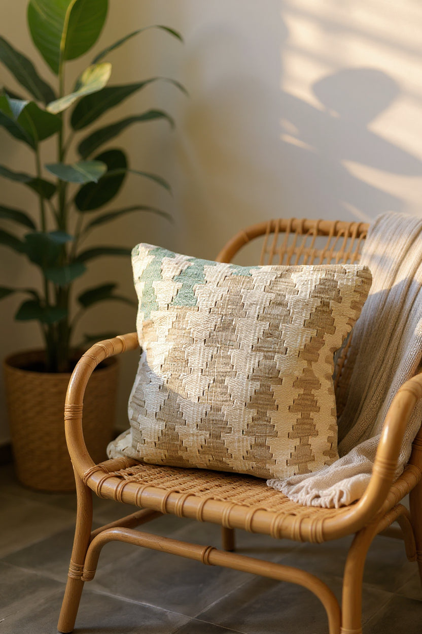 Afghan Kilim Cushion Cover - 45 x 45 cm - Handmade