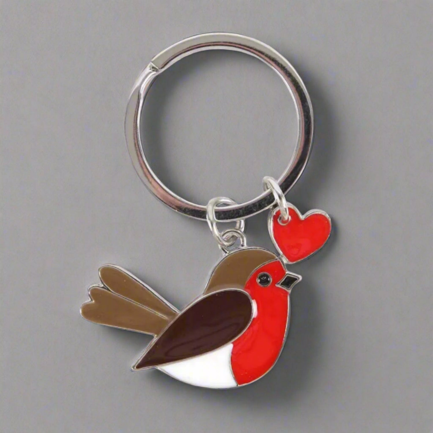 Garden Robin Keyring