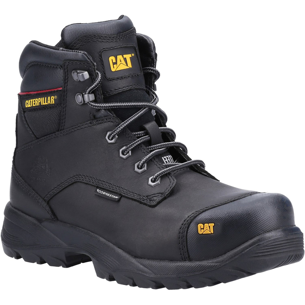 Caterpillar CAT Spiro Lace Up Waterproof Safety Work Boot