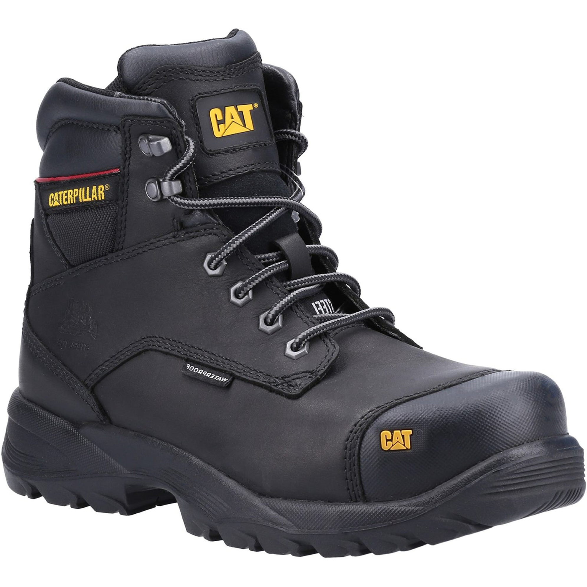 Caterpillar CAT Spiro Lace Up Waterproof Safety Work Boot