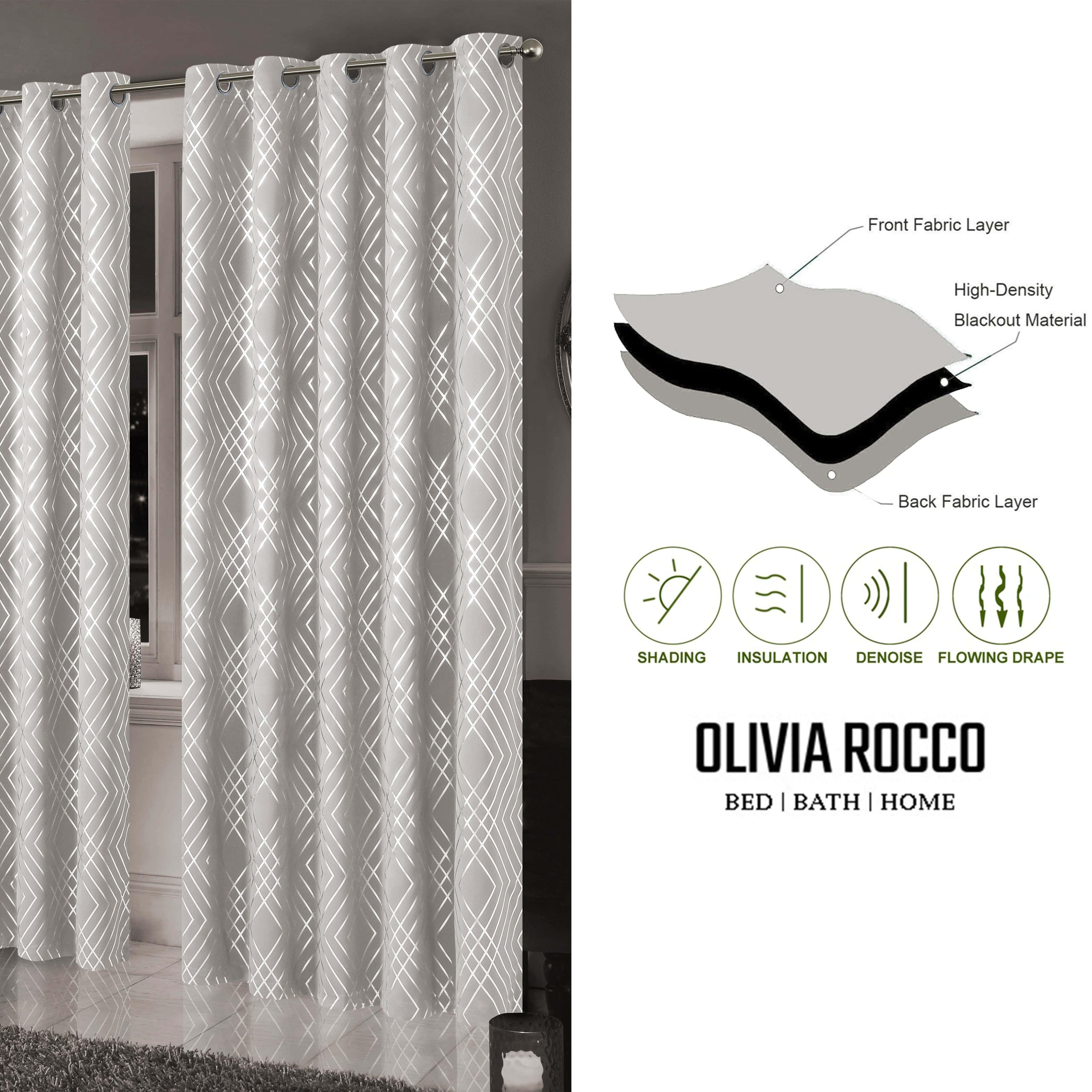 geometric-natural-sparkle-blackout-curtains-soft-thermal-insulated-eyelet-ring-top-living-room-bedroom-drapes-by-olivia-rocco-curtain-1093521232 - Bobobiy