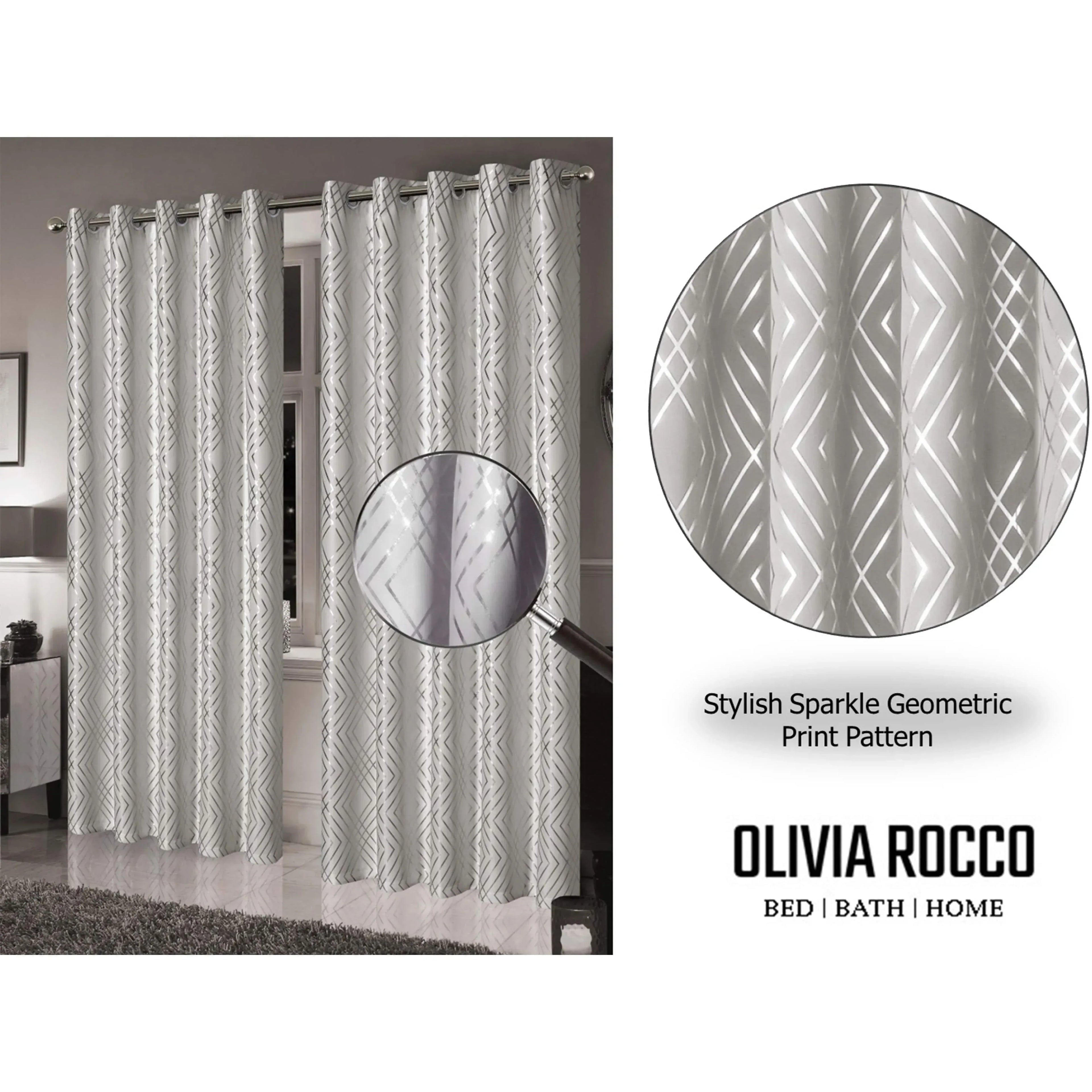geometric-natural-sparkle-blackout-curtains-soft-thermal-insulated-eyelet-ring-top-living-room-bedroom-drapes-by-olivia-rocco-curtain-1093521236 - Bobobiy