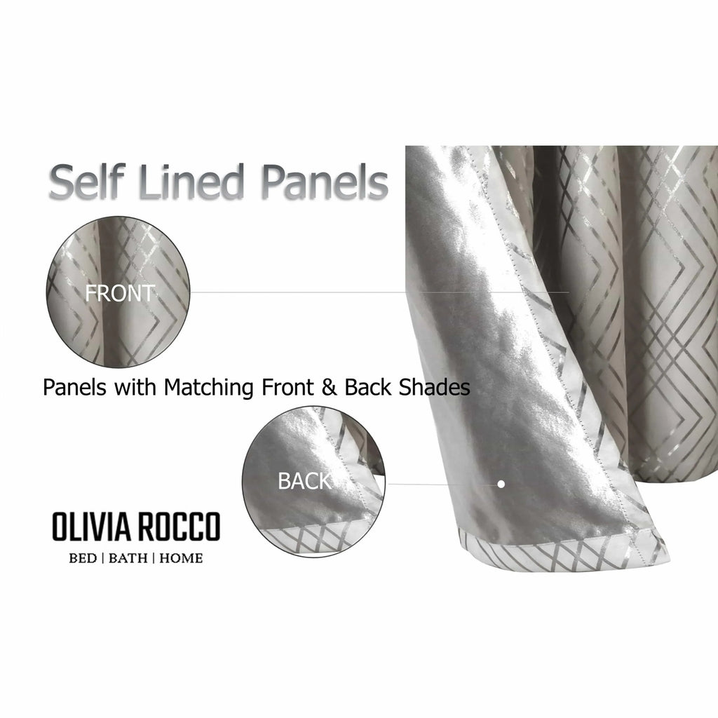 geometric-natural-sparkle-blackout-curtains-soft-thermal-insulated-eyelet-ring-top-living-room-bedroom-drapes-by-olivia-rocco-curtain-1093521242 - Bobobiy
