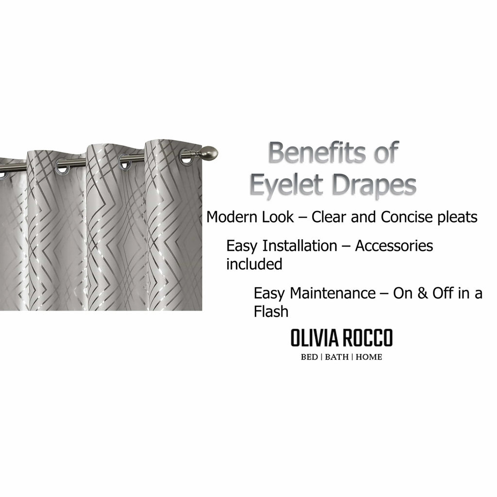 geometric-natural-sparkle-blackout-curtains-soft-thermal-insulated-eyelet-ring-top-living-room-bedroom-drapes-by-olivia-rocco-curtain-1093521246 - Bobobiy