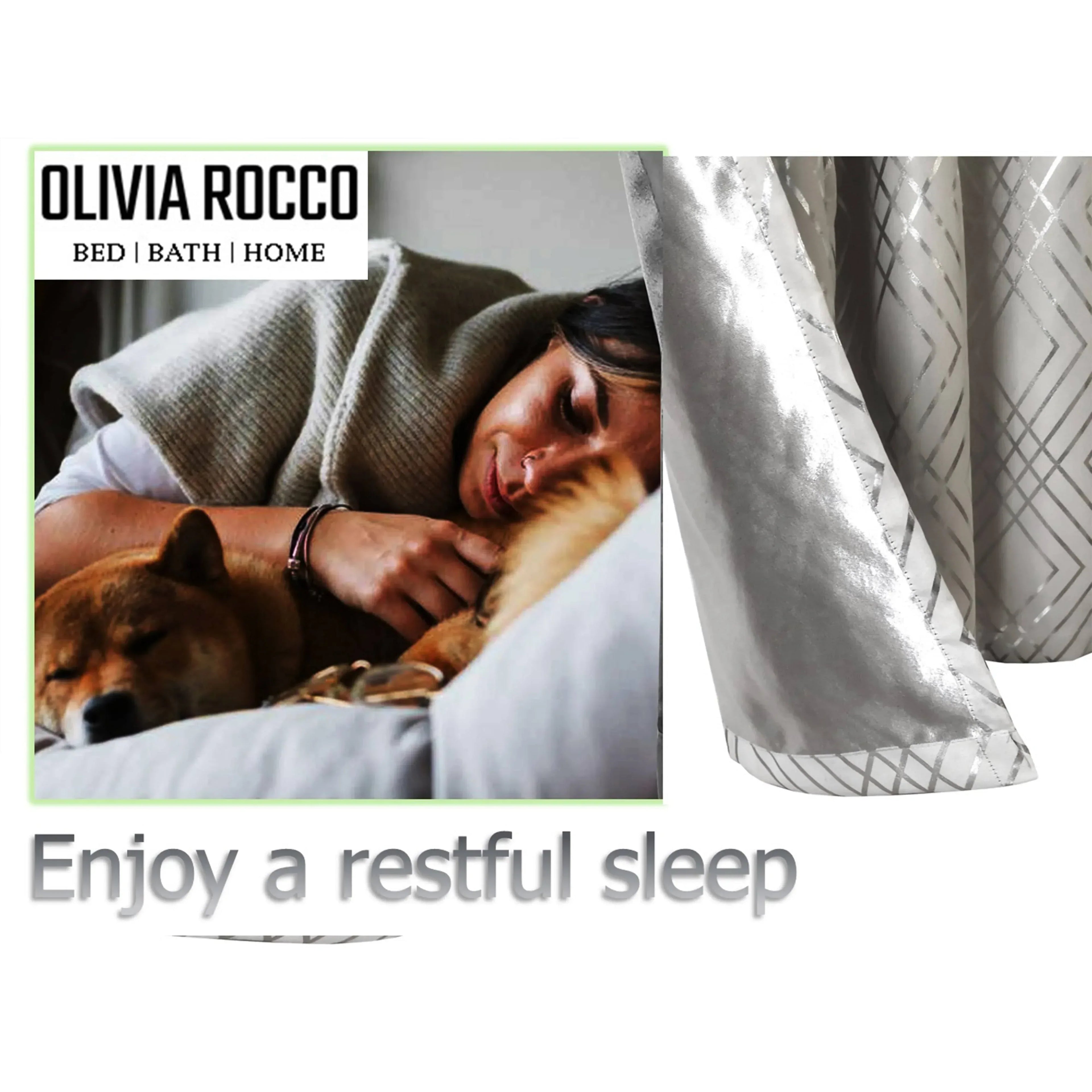 geometric-natural-sparkle-blackout-curtains-soft-thermal-insulated-eyelet-ring-top-living-room-bedroom-drapes-by-olivia-rocco-curtain-1093521258 - Bobobiy