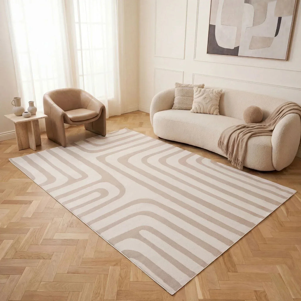 geometric_beige_distand - Bobobiy