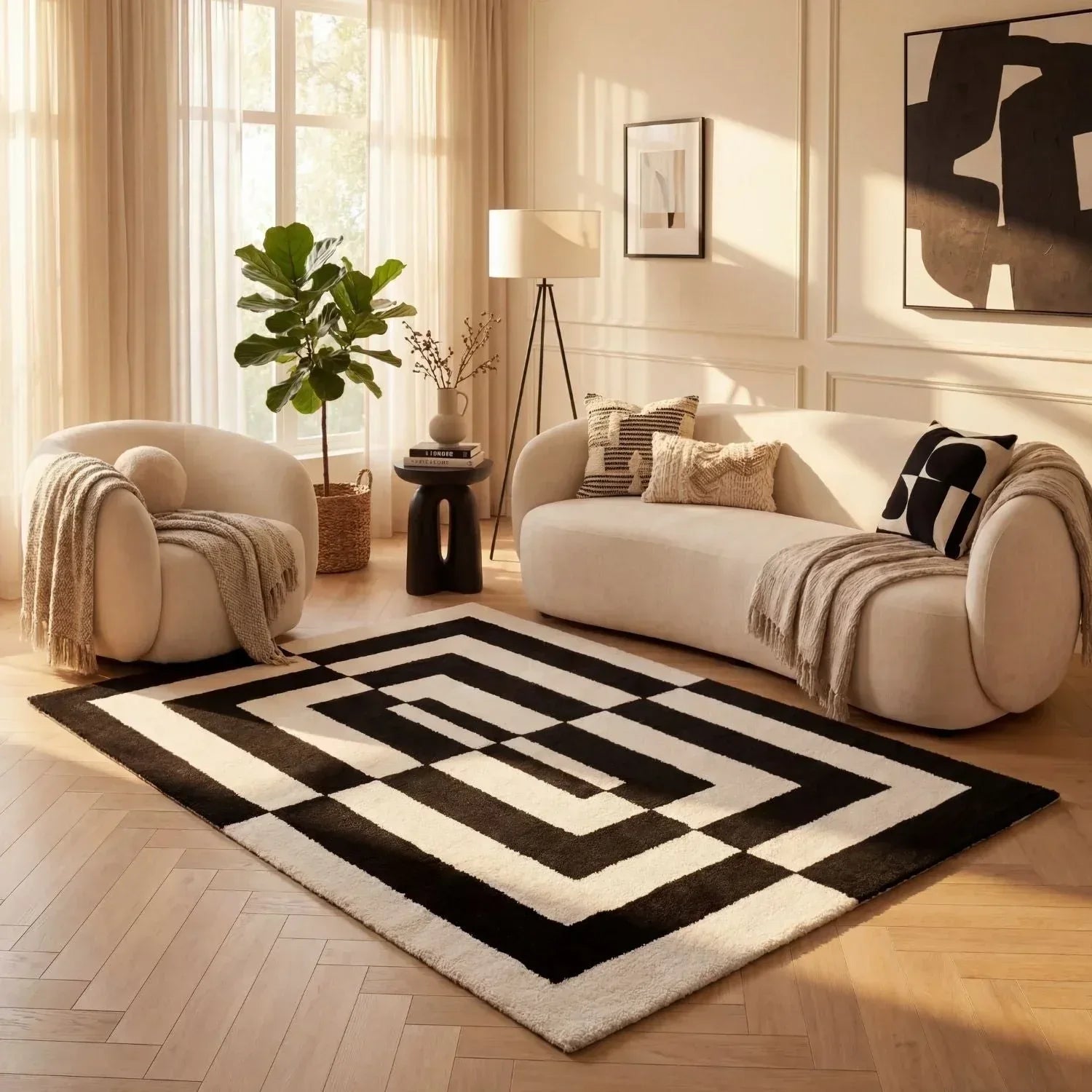 geometric_black_white - Bobobiy