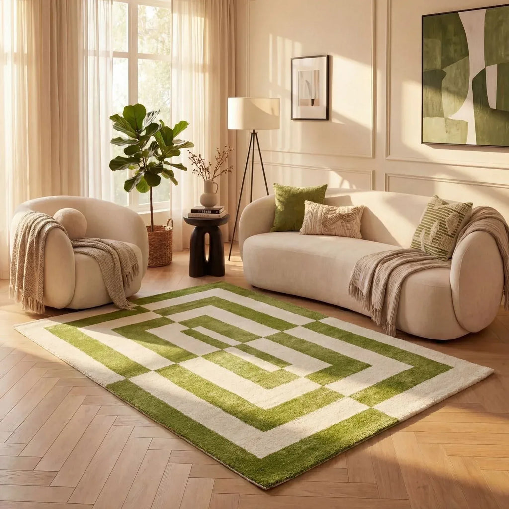 geometric_green_white - Bobobiy