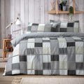 glencoe-reversible-check-duvet-cover-set-with-pillowcases-classic-polycotton-bedding-available-in-single-double-king-sizes-by-olivia-rocco-grey-single-duvet-cover-945870082 - Bobobiy