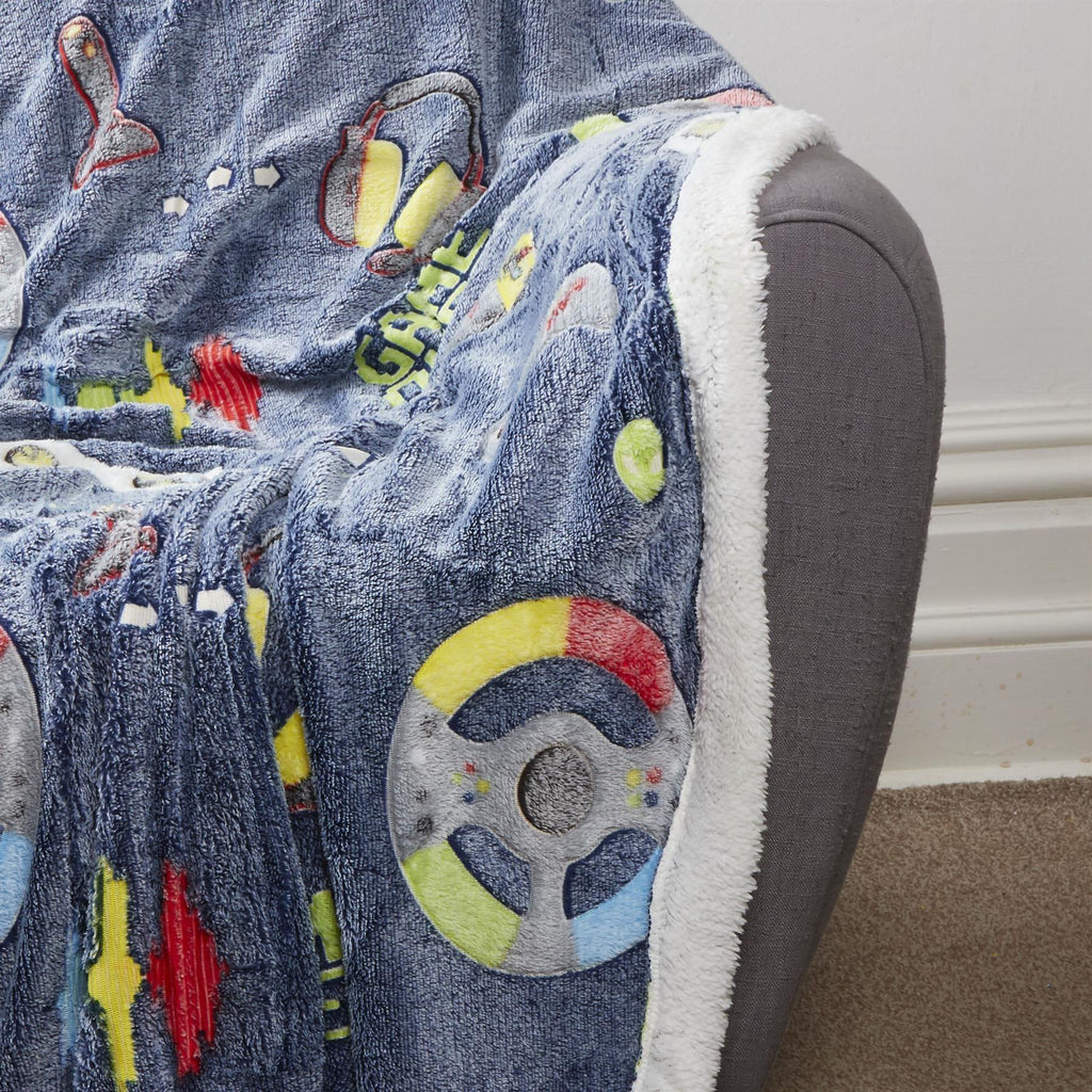 glow-in-the-dark-teddy-fleece-duvet-set-for-kids-warm-cosy-bedding-perfect-for-winter-by-olivia-rocco-duvet-cover-654258517 - Bobobiy