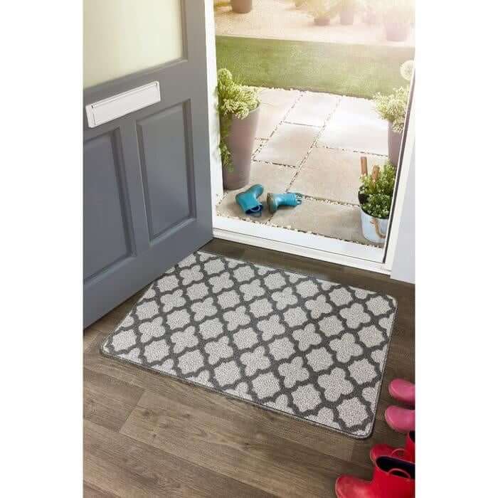 Washable Mat and Runner Moroccan Design