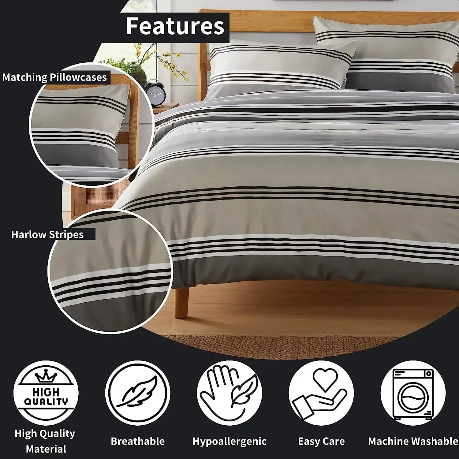 harlow-stripes-grey-reversible-quilted-duvet-cover-set-with-button-closure-available-in-single-double-king-sizes-by-olivia-rocco-duvet-cover-917888727 - Bobobiy