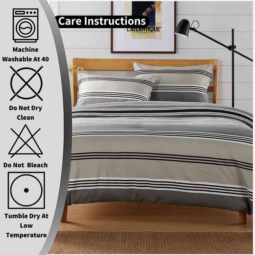 harlow-stripes-grey-reversible-quilted-duvet-cover-set-with-button-closure-available-in-single-double-king-sizes-by-olivia-rocco-duvet-cover-917888744 - Bobobiy