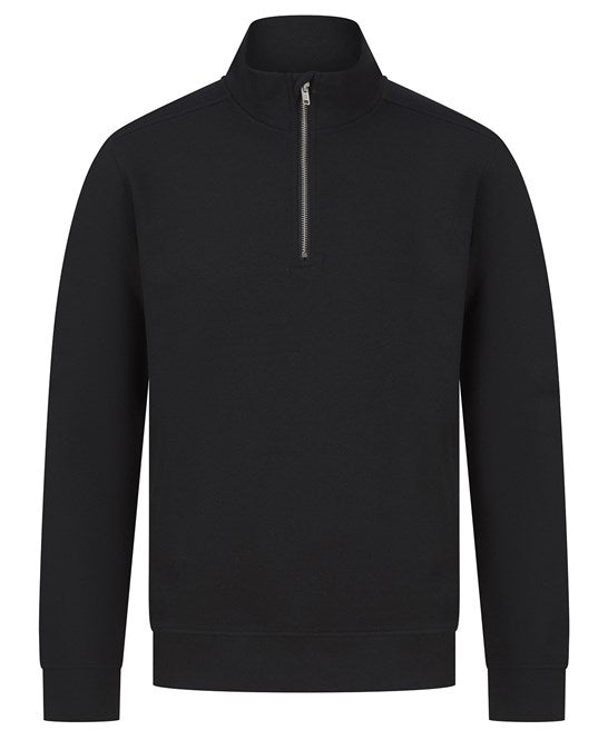Regenerated Cotton & rPET 1/4 Zip Sweatshirt