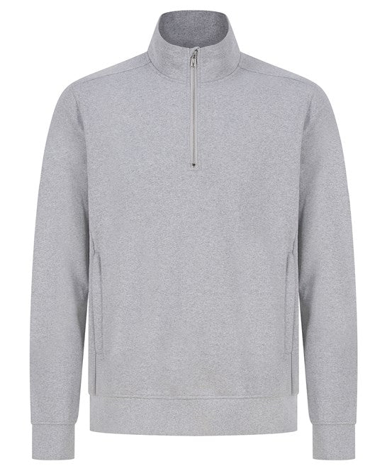 Regenerated Cotton & rPET 1/4 Zip Sweatshirt