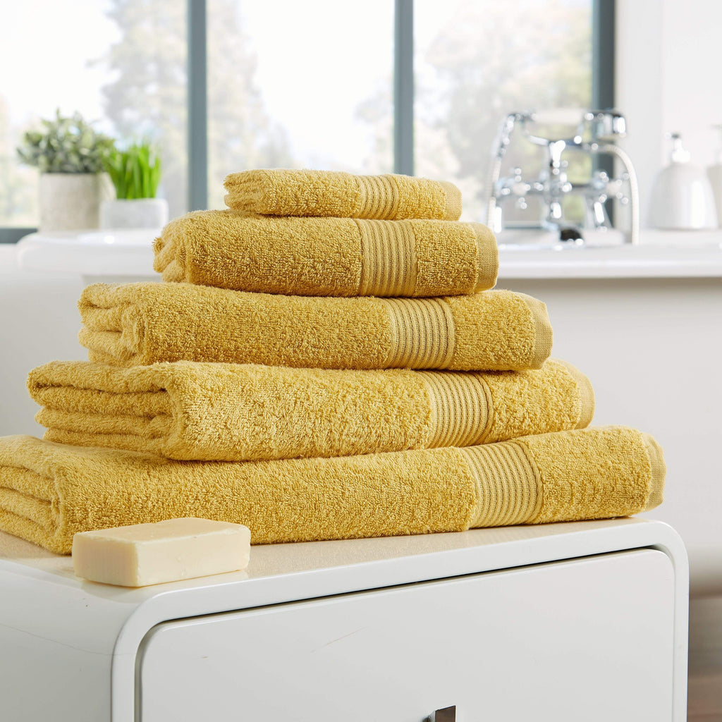 Home Collection Luxurious 500GSM Egyptian Cotton Towels High Absorbency Soft Durable OEKO-TEX Certified Various Sizes Elegant Colours