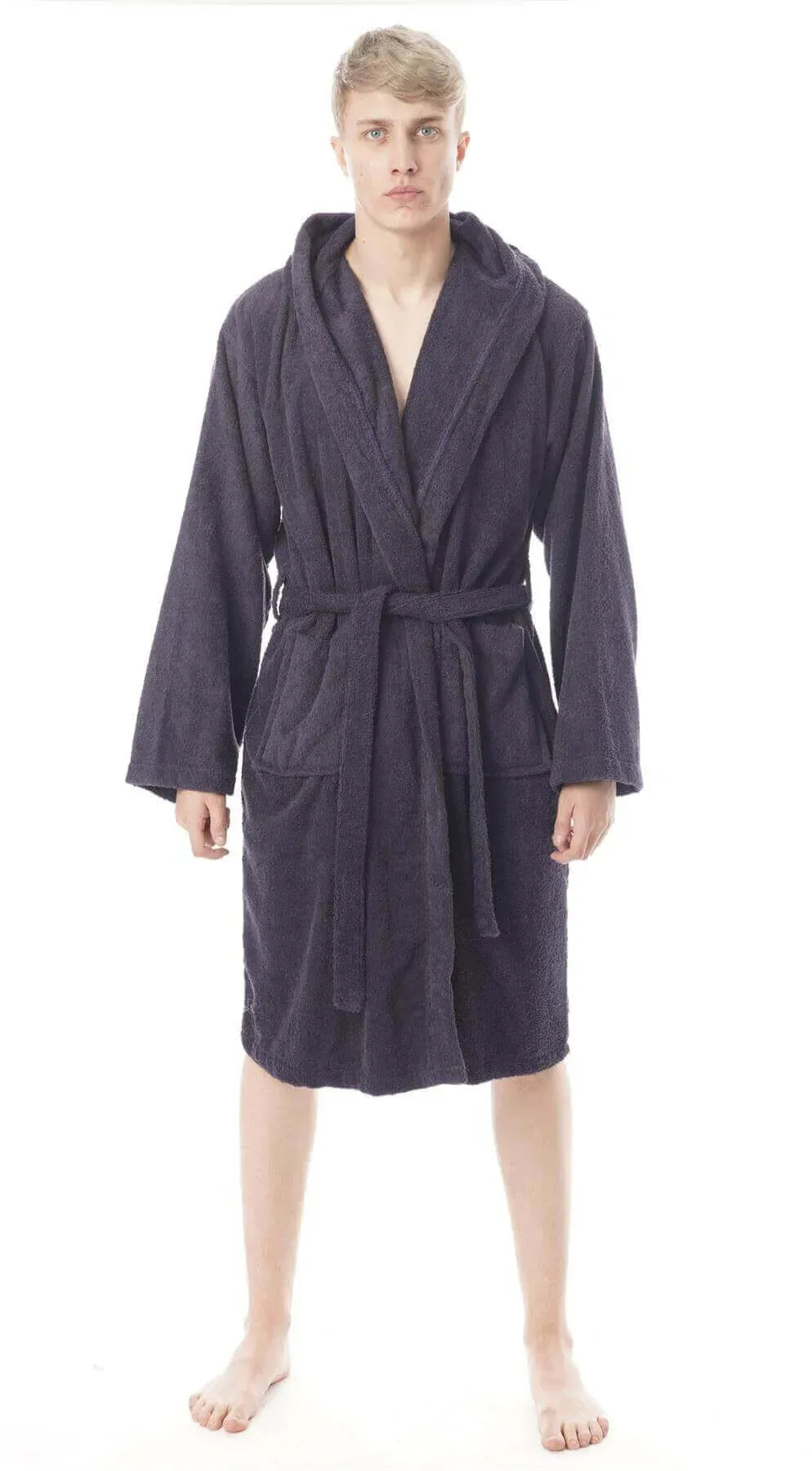hooded-mens-bathrobe-super-soft-terry-towelling-ultra-absorbing-flannel-black-navy-charcoal-long-pile-ideal-for-shower-spa-home-gym-hotel-by-daisy-dreamer-robe-1176513611 - Bobobiy