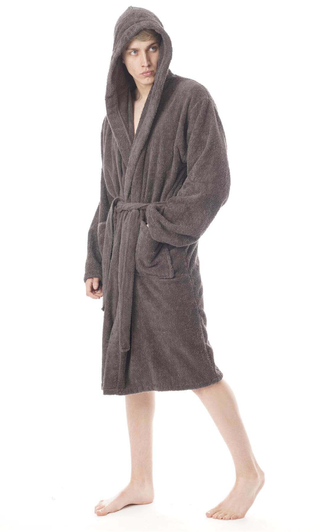 hooded-mens-bathrobe-super-soft-terry-towelling-ultra-absorbing-flannel-black-navy-charcoal-long-pile-ideal-for-shower-spa-home-gym-hotel-by-daisy-dreamer-robe-1176513613 - Bobobiy